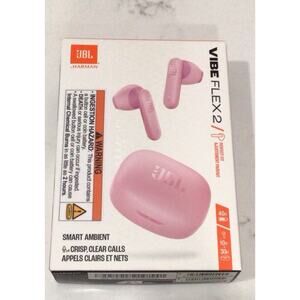 JBL Vibe Flex 2 - True Wireless Earbuds - Pink - NEW SEALED